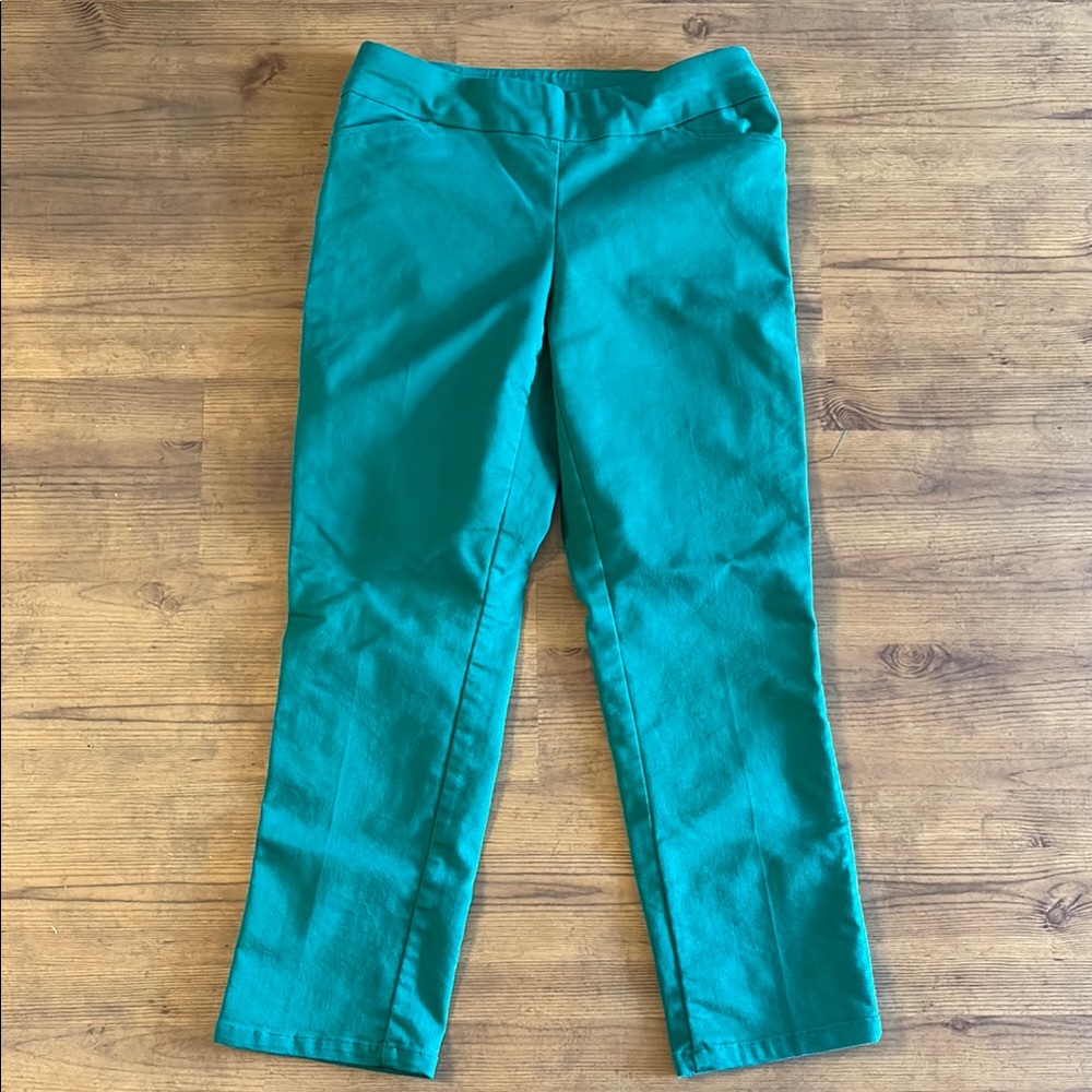 Croft & Barrow Kelly Green ankle pants